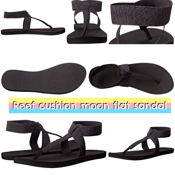 reef women's cushion moon flat sandal